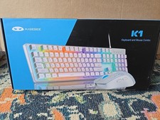 Magegee K1 Gaming Keyboard  Mouse Combo New In Box WIN 7/8/10/11/MAC/LINUX