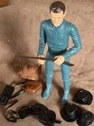 Vtg Captain Maddox Johnny West Action Figure 11.5 Marx + Acc Mid-century Toy