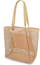 Strandtasche Damen Faltbar Netz Tasche mit Re...