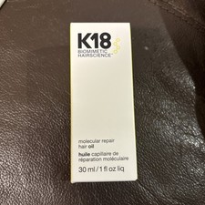 Image of K18 Biomimetic Hair Science Molecular Repair Oil 30ml Brand New Boxed genuine 