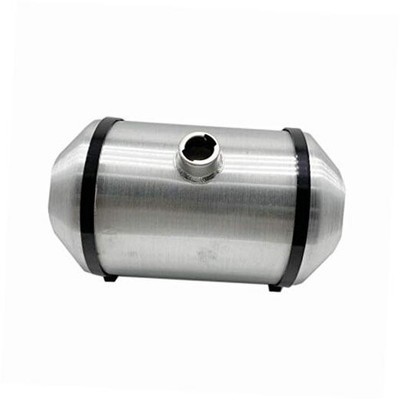 JSD 6.25 Gallons 10'' x18'' Spun Aluminum Gas Tank / Fuel tank Center Fill 1/4'' 