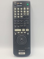 Sony DVD Remote Control RMT-D123A TESTED WORKING Genuine OEM Black