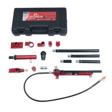 10 Ton 20000 Lbs Porta Power Jack Auto Body Frame Collision Repair Kit Set