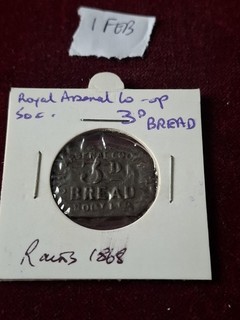 Royal Arsenal Coop Society Ltd 3D Bread Token