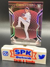 2021 Panini Chronicles OBSIDIAN CASEY MIZE RED PARALLEL 22/25 TIGERS RC #59