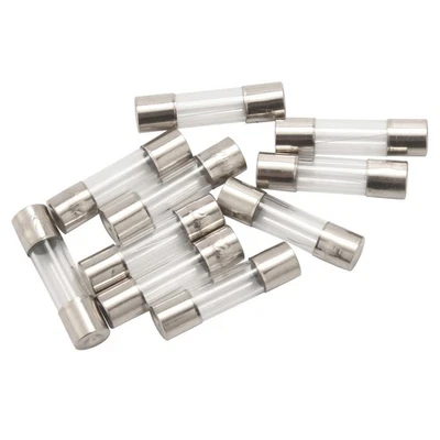 10Pcs 250V 0.2A 200mA Tubos de fusible de vidrio de 5 mm x 20 mm de rapida F2C4 - Imagen 1 de 4