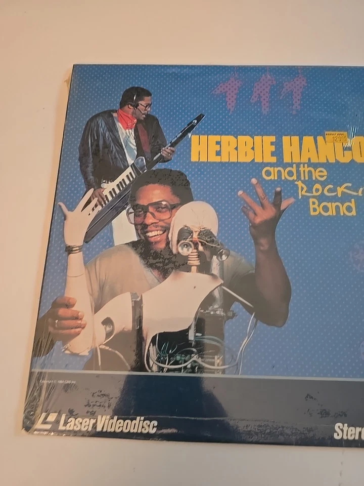 Herbie Hancock and the Rockit Band Laserdisc 1984 Pre Owned Free Shipping  - Image 2 of 4