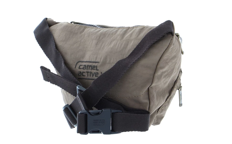 Camel Active Shoulderbag Tasche Gürteltasche Journey Braun Sand Zipper Neu - Bild 4 von 4
