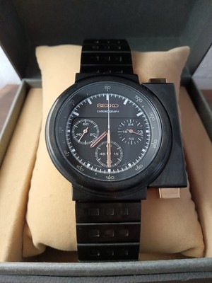 SEIKO Giugiaro Alien SEIKO GIUGIARO Black SCED043 Watch Black