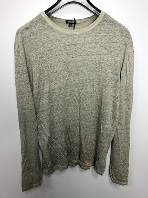 KHUJO Herren Pullover Modell: Raiden Grau XXL