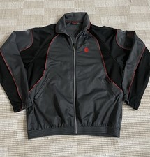 DUCATI CORSE TEAM VINTAGE 90'S RACING MEN ZIP FLEECE ASICS ORIGINAL RARE XXL