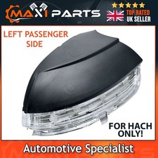 VW Golf MK6 Hatch 2008-2013 Left Passengers Door Wing Mirror LED Indicator Cover