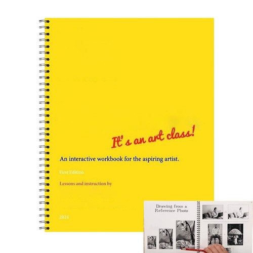 Not A Sketchbook An Art Class Inspire Creativity An Art Class For Active - Foto 12 di 12