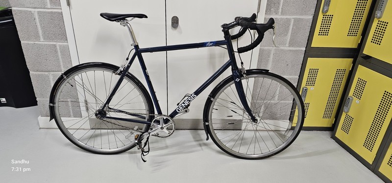 Genesis Equilibrium Reynolds 725 Rim Brake Frameset SKS Bluemel TRP RG957 Brakes