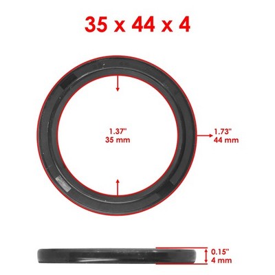 Caltric 93101-35001-00 Clutch Seal for Yamaha Grizzly 660 YFM660