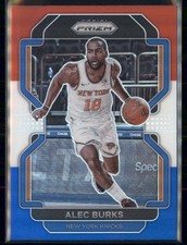 2021-22 Panini Prizm - Alec Burks Red White & Blue #65