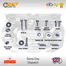 Mini Cooper S R52 | R53 | W11B16A Stainless Steel Engine Bay Accessory Bolt Set