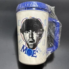 VTG Moe, The Three Stooges, Clark Gas Station Aladdin Mug "Get Your N'Yuks" 1993