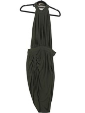House Of CB London Bodycon Midi Dress S in Green