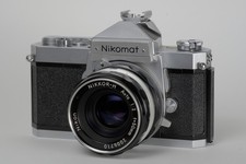 Nikon Nikomat FTN 35mm Film Camera Nikkor-H Auto 50mm f/2