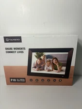 10.1" Inch WiFi Digital Photo Picture Frame Touch Screen Smart Auto-Rotate 16GB