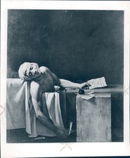 1962 Photo Press David Jacques Louis Treasure Versailles Art Institute IL