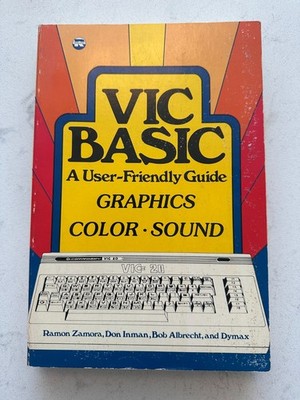 VIC BASIC Vintage Computer Book for Commodore VIC-20