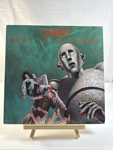 Queen - News of the World LP Elektra 6E-112 1977 1st PR VG++