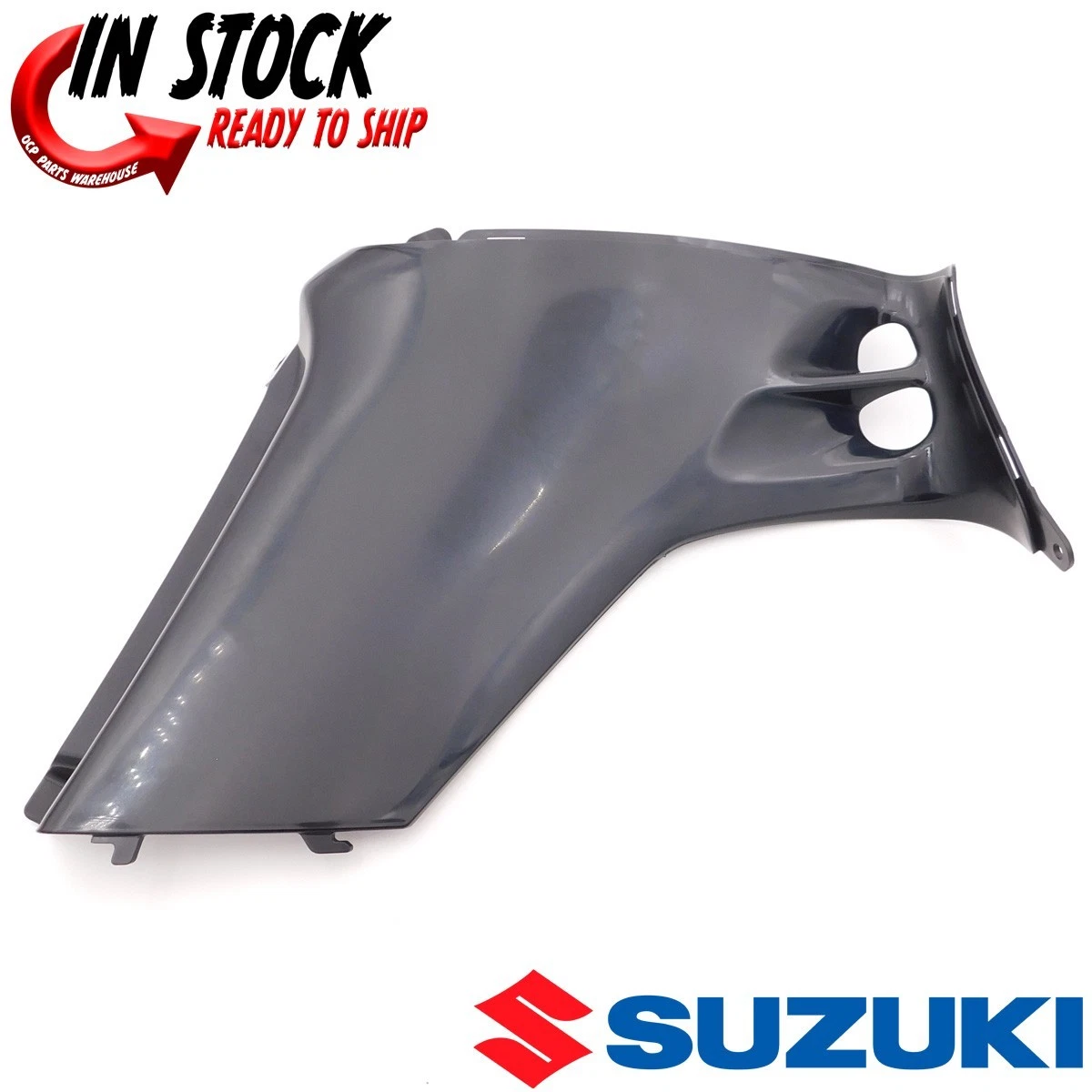 SUZUKI RIGHT GAS TANK BODY PANEL PLASTIC FENDER 2003-2008 LTZ400 BLACK OEM
