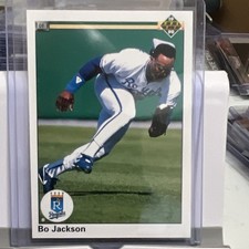 Upper Deck 1990 Bo Jackson Kansas City Royals #105 Baseball Card