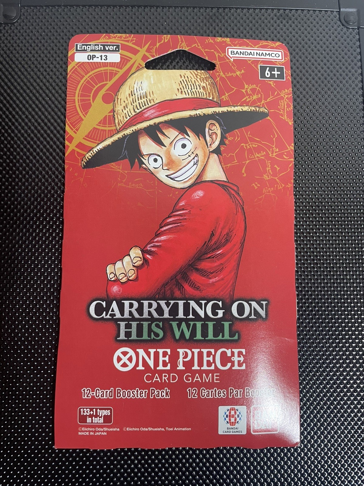 🔥One Piece OP-13 Carrying on His Will Sleeved Booster Packs (LOT OF 45 ) 🔥