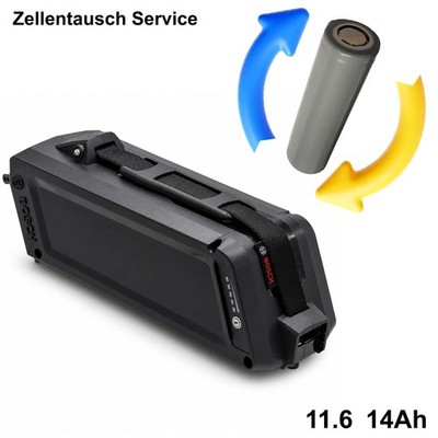 E-Bike Akku Bosch Powerpack 400 Rahmen Classic 6V 11Ah Zellentausch Reparatur 
