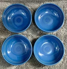 Homer Laughlin Fiesta 7 1/4" Serving Bowl ~ Lapis Blue ~ USA