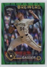 2024 Topps Chrome Update Green RayWave Refractor 4/99 Robert Gasser #USC50 1u6