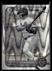 2022 Bowman Draft Chrome Refractor Black White Raywave Kevin Parada New York