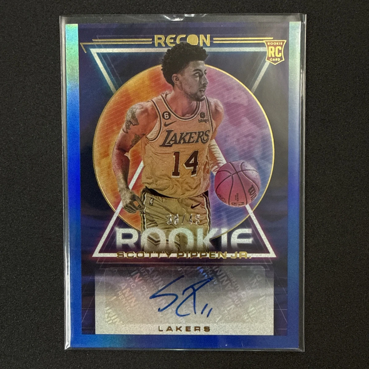 Panini Scottie Pippen Basketball Autographed Sports Trading Cards