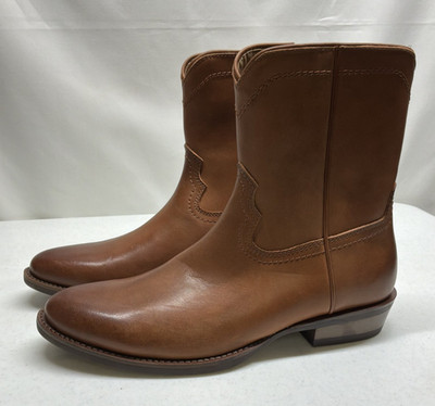 Frye And Co. Adler Inside Zip Saddle Color Boots Men's Size 9M NWOT