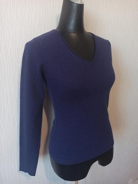 Women Brax Sweater Purple Cashmere 34 / XS / 42
