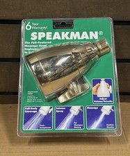 Speakman Anystream 2000 Bright Brass S-2005-BB-BP Shower Head 2.5GPM - New