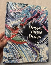 Don Ed Hardy / Dragon Tattoo Design 1988 First Printing Hardcover Reference