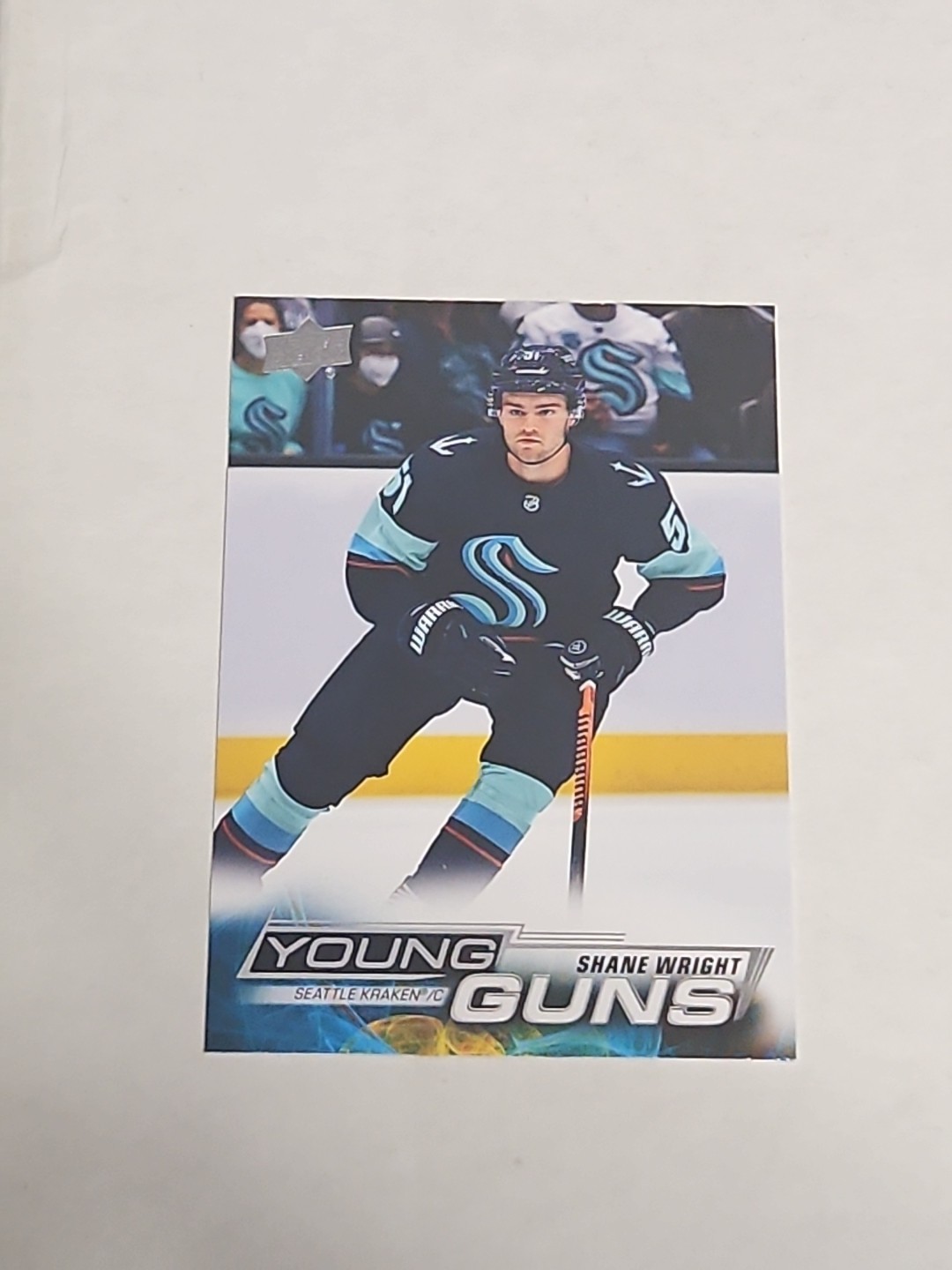 2022-23 Upper Deck Shane Wright Young Guns #475 (RC). Seattle Kraken