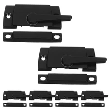  6 Sets Window Latch Replacement Sliding Glass Door Lock Sash Handles Cam Action