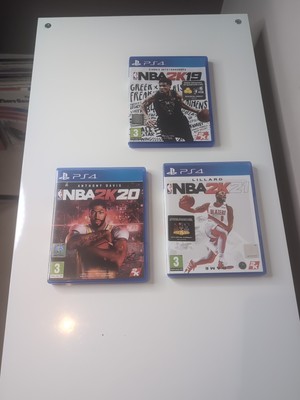 NBA 2K19 2K20 2K21 PS4 Bundle - Giannis, Davis, Lillard Covers - getestet