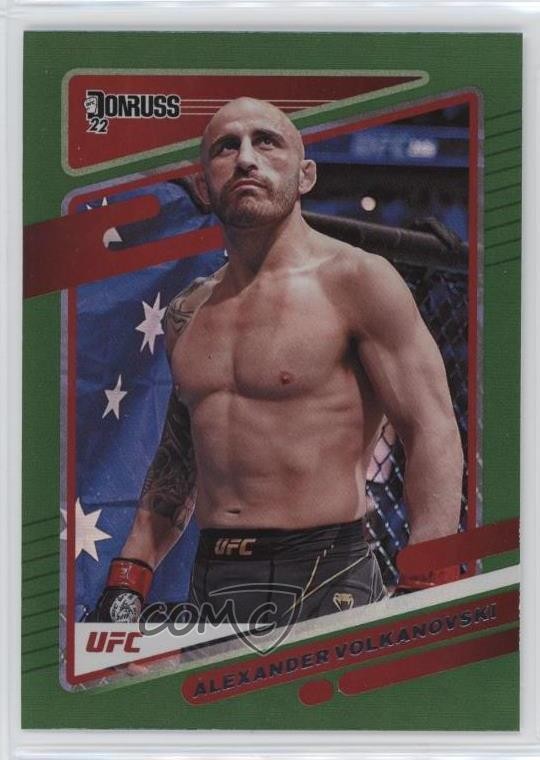 2022 Donruss UFC Green Flood Alexander Volkanovski #23