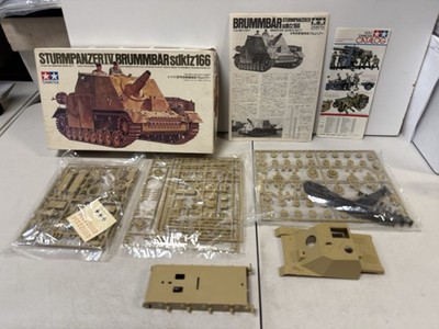 Tamiya Sturmpanzer IV Brummbär Sd.Kfz 166 Tank 1:35 #MM 177 Model Kit (OPENED)