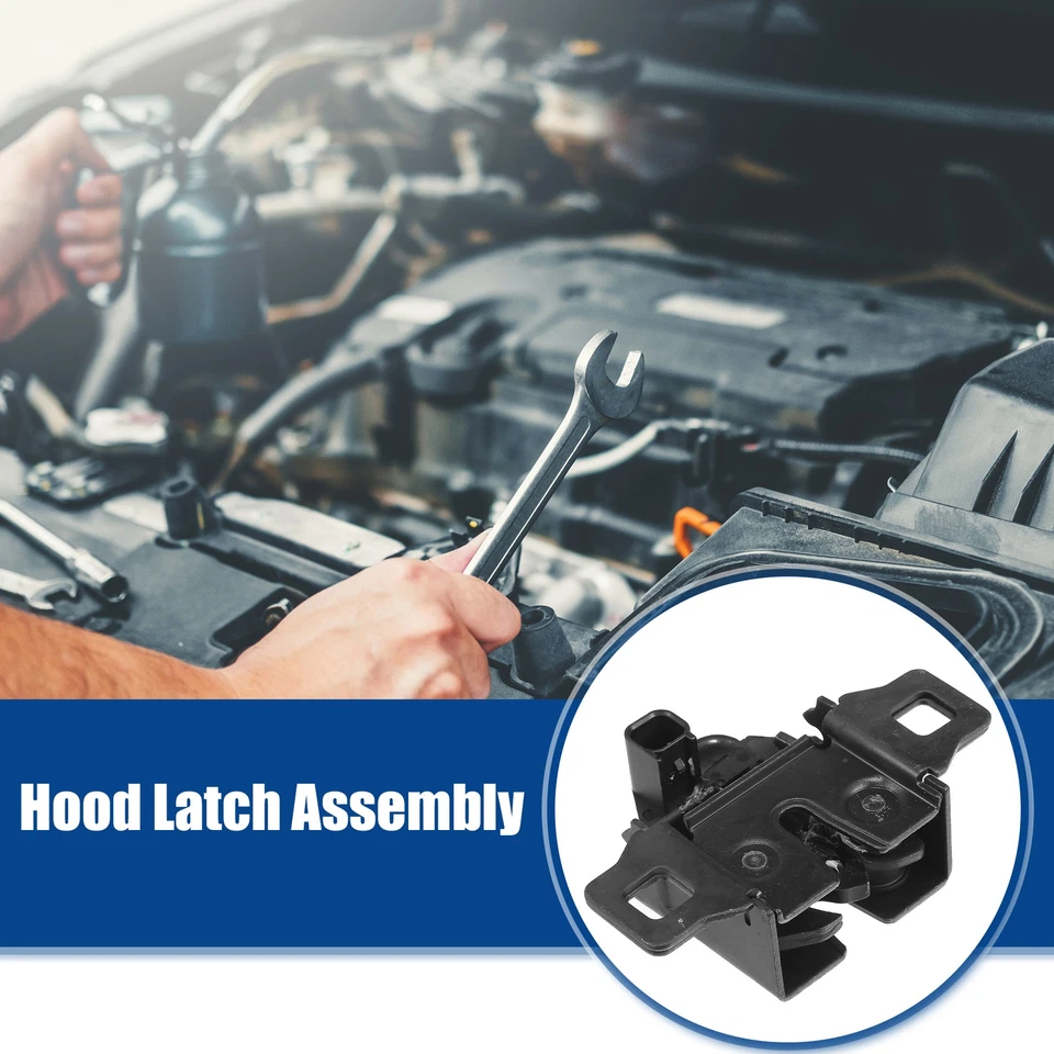 Conjunto de pestillo capó delantero derecho para Land Rover Range Rover Evoque No.LR065340 Foto 2 de 4