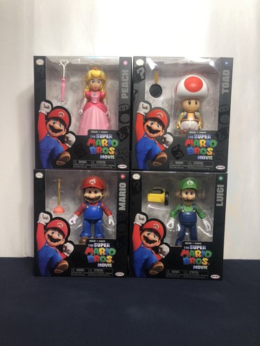 2023 Nintendo The Super Mario Bros. Movie 5” Figures Bundle - Picture 2 of 12