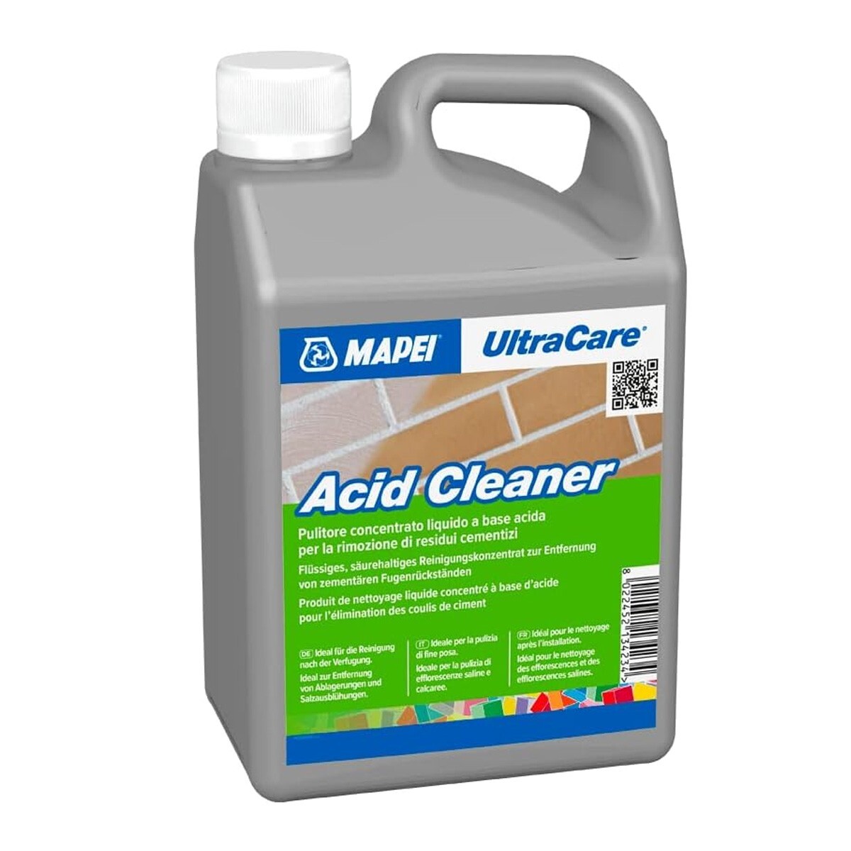 Mapei UltraCare Acid Cleaner: Detergente Acido Concentrato 1 Lt