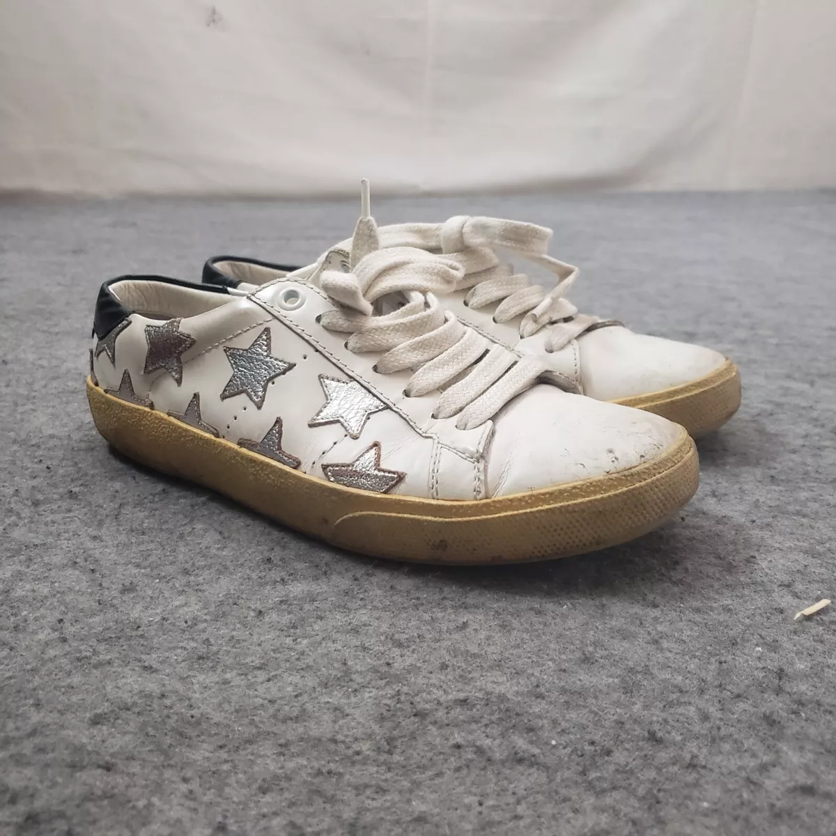 Shop Saint Laurent SL 06 Street Style Leather Sneakers by Seoul_Channel |  BUYMA