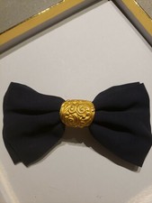 LARGE Bow Barrette Made in France